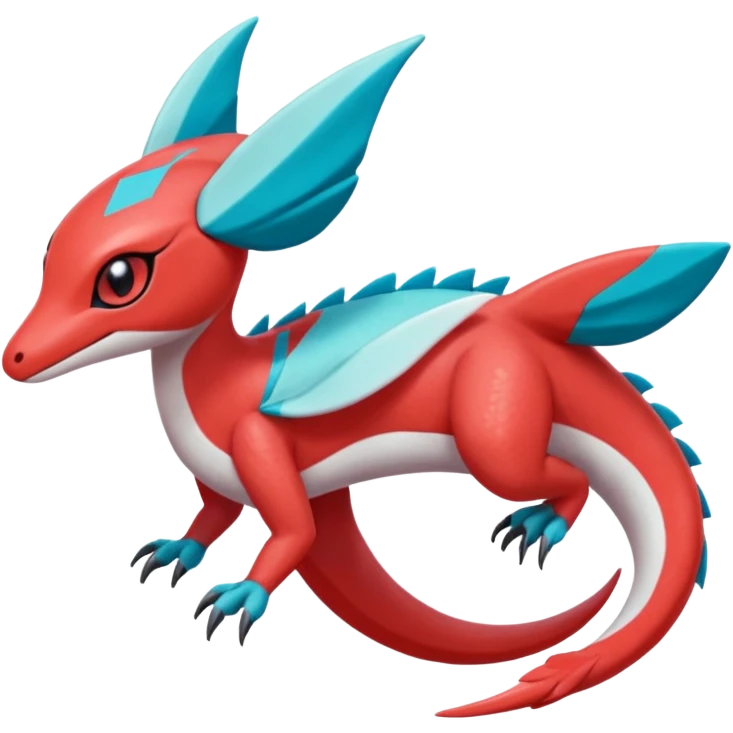 Meloetta-Inteleon-Heliolisk-Helioptile-Salamence-Salandit-Latias-Fakémon-creature-hybrid emoji