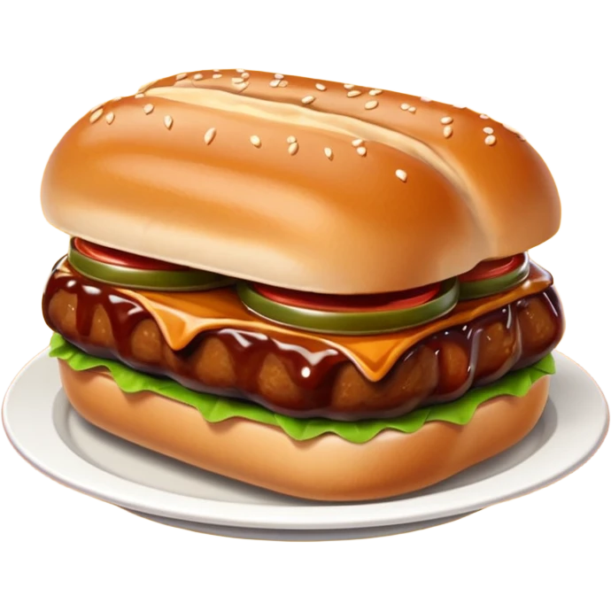 mcrib single patty emoji