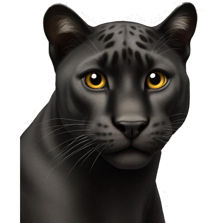 Animal pantera negra emoji