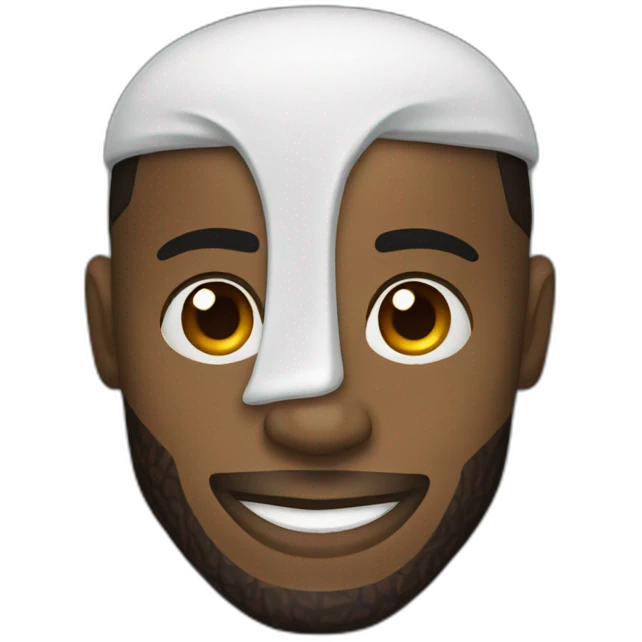 Lebron James de dos emoji
