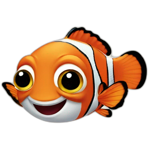Cute baby nemo emoji