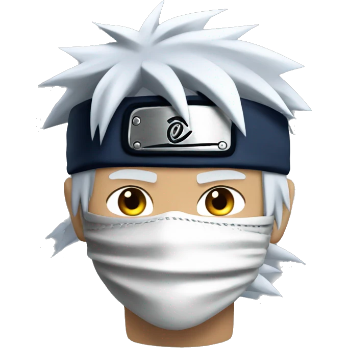kakashi from naruto emoji