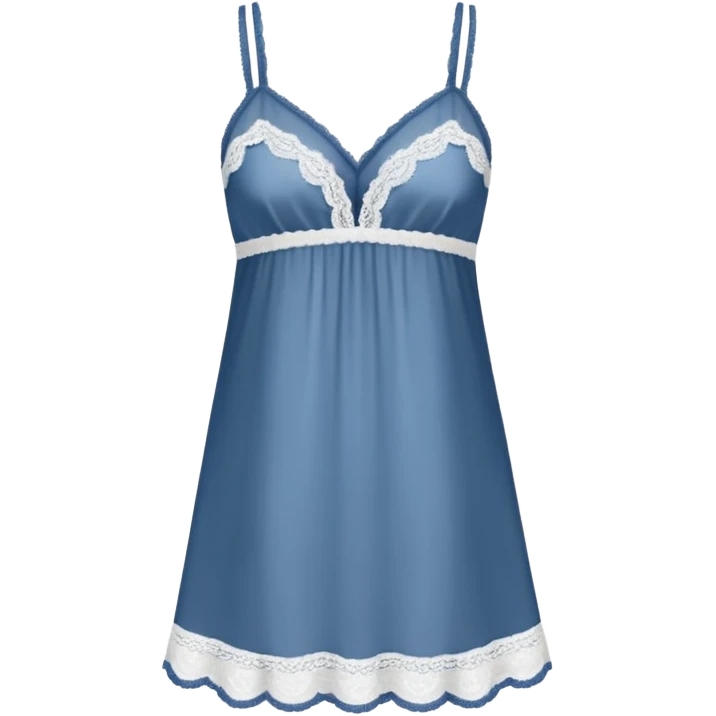 delicate white chemise emoji