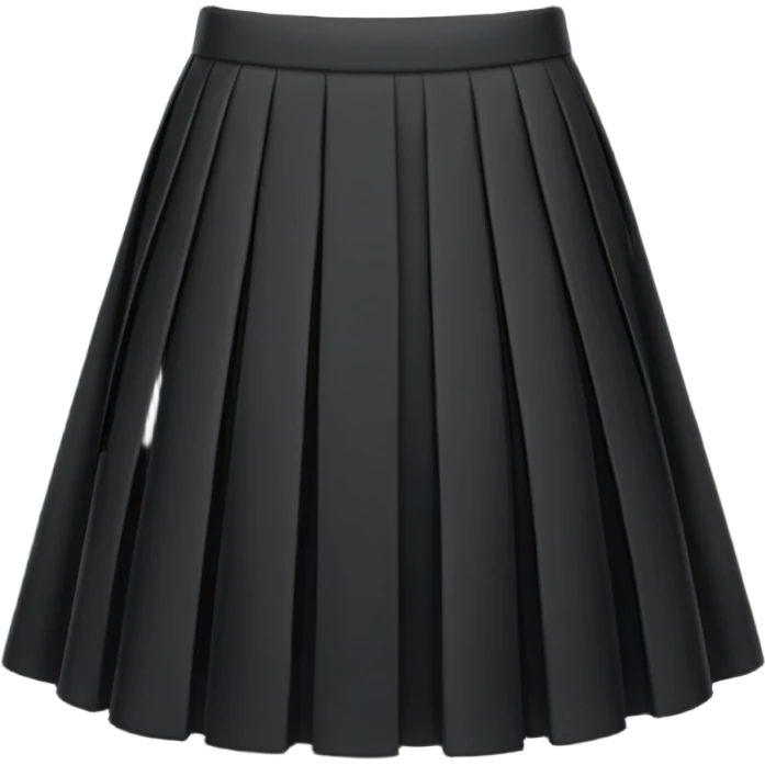 black skirt emoji