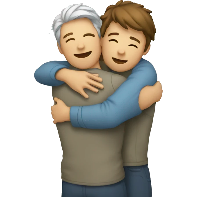 people hugged emoji
