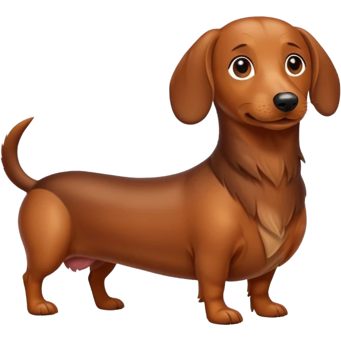 Wiener dog emoji