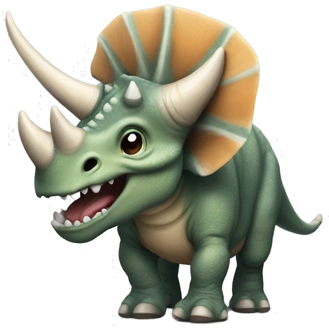triceratops  emoji