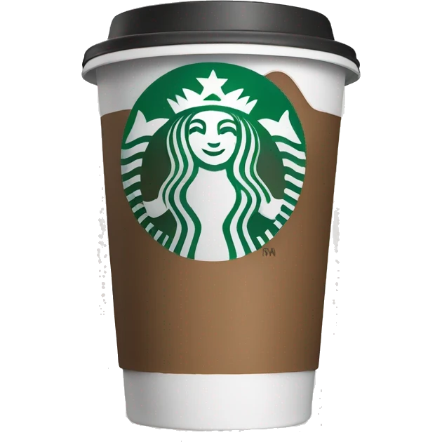 Starbucks coffee emoji