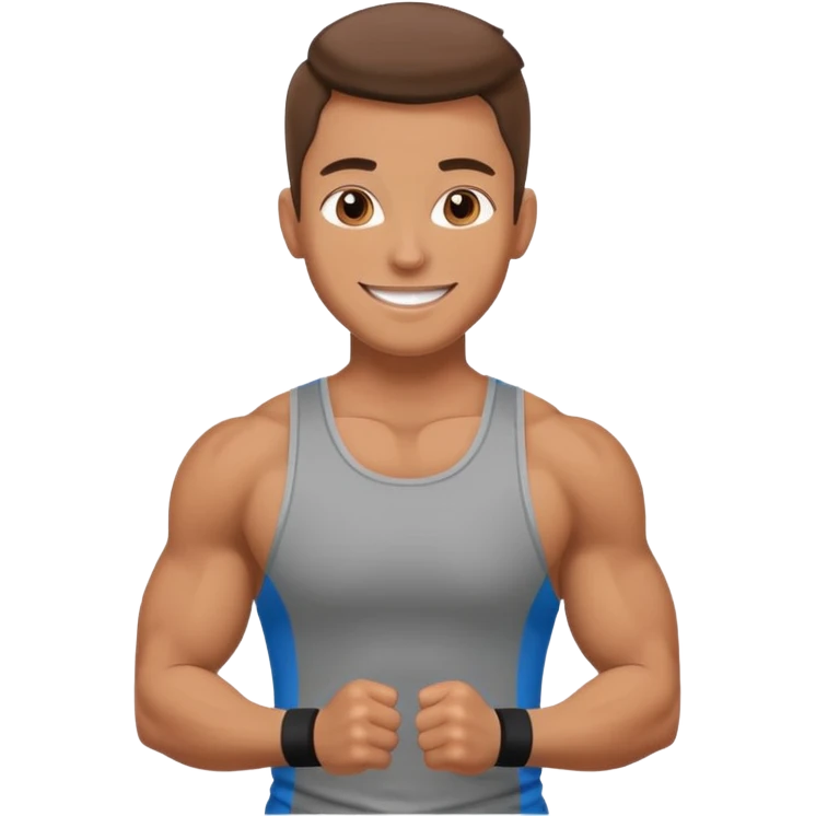 Gym trainer emoji