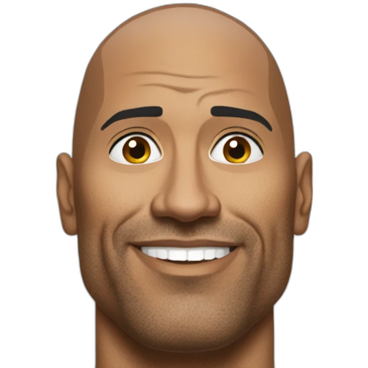 The rock emoji