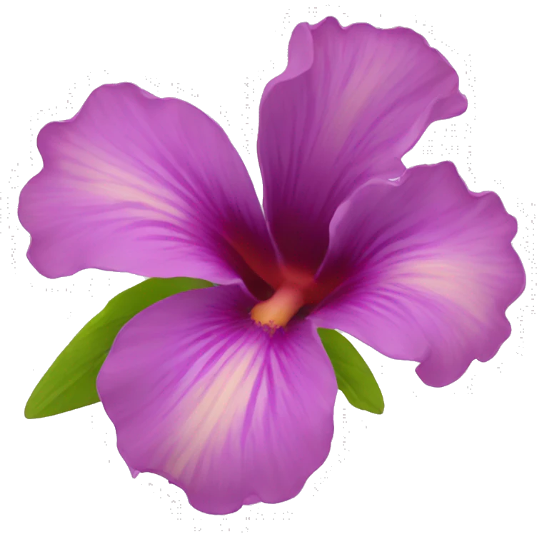 Ibiscus flower  emoji