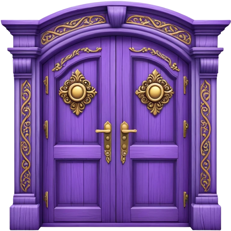 purple door emoji
