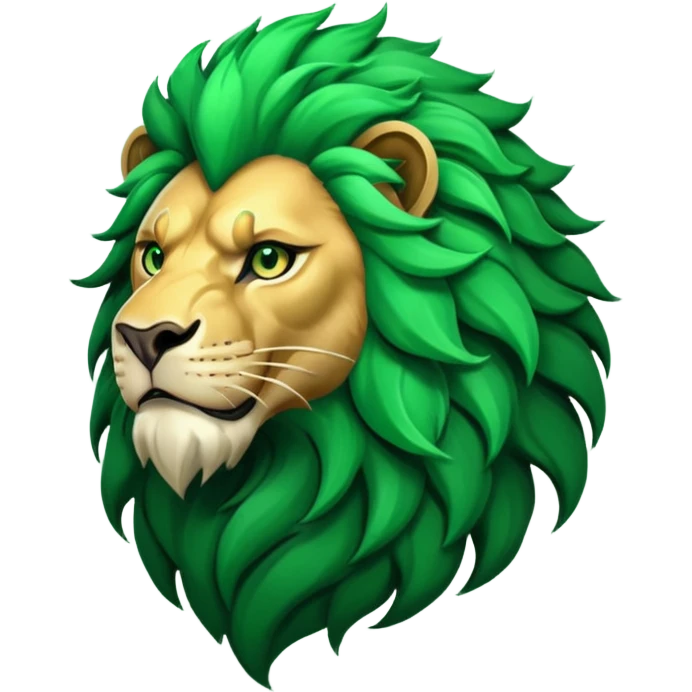 green lion emoji