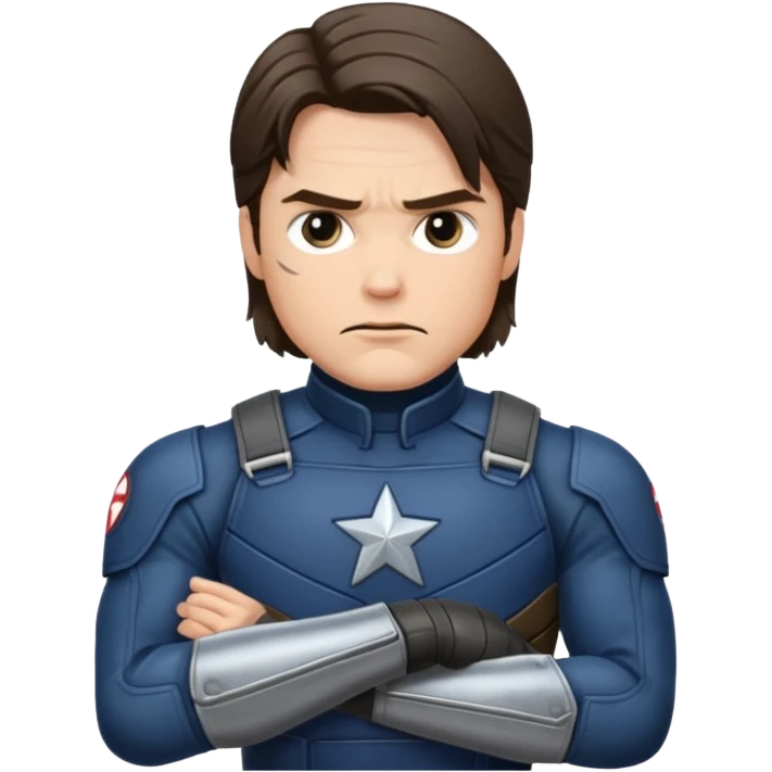 Winter soldier (Marvel) emoji