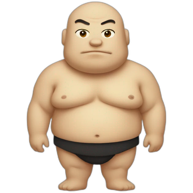 skinny sumo emoji