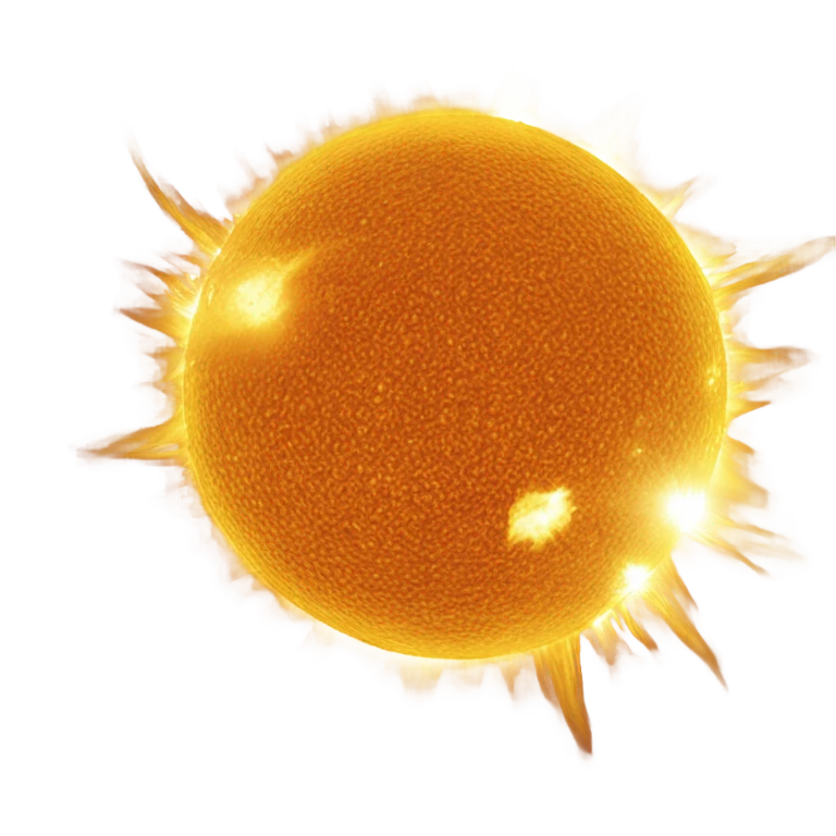 hubble sun closeup emoji