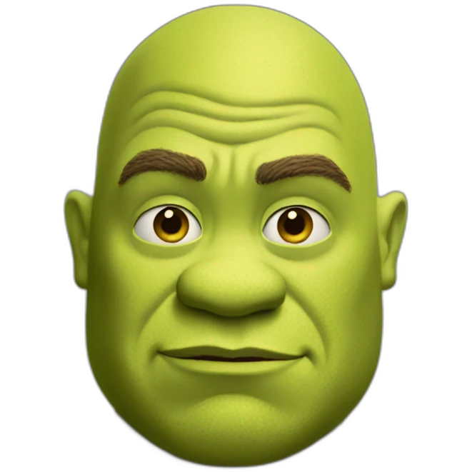 white-shrek emoji