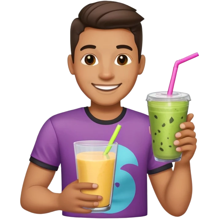 Smoothie bass player emoji