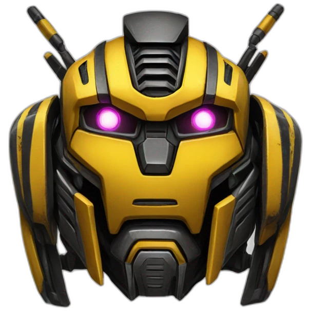 Bumblebee transformer emoji