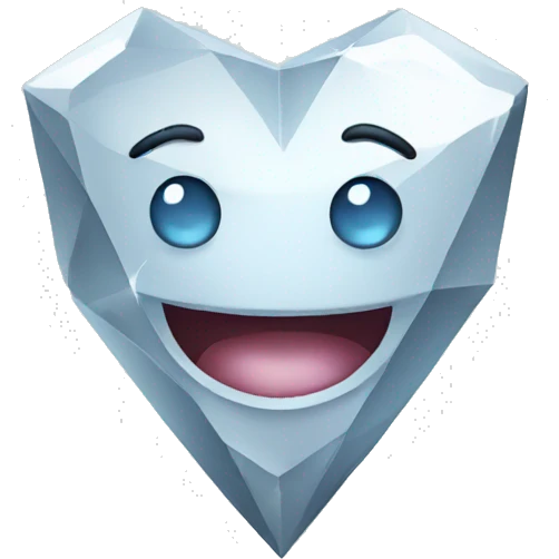 Diamond teeth emoji