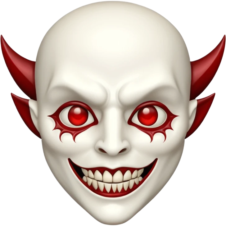 Vampire mask emoji