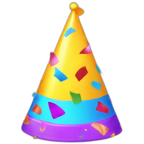 party hat confetti emoji