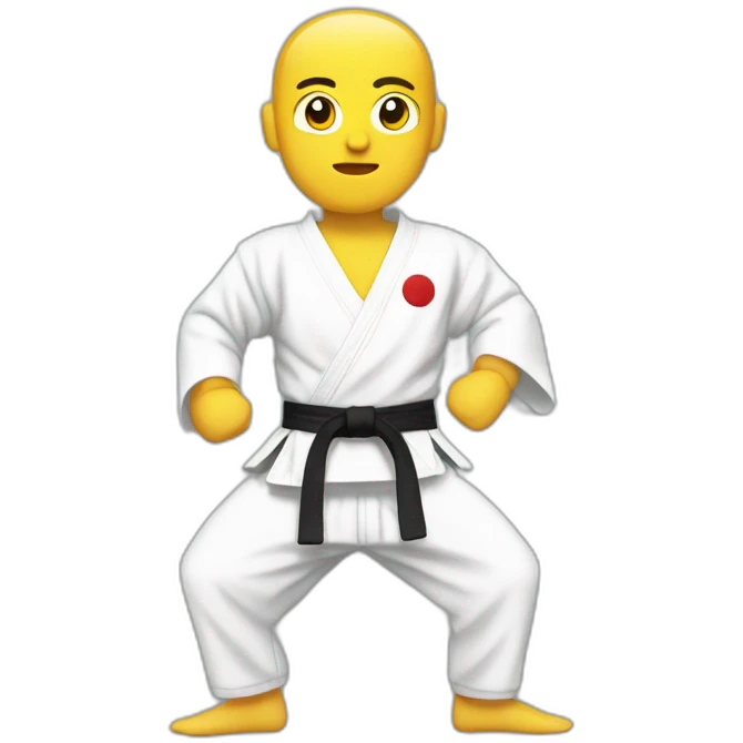 Karateka emoji