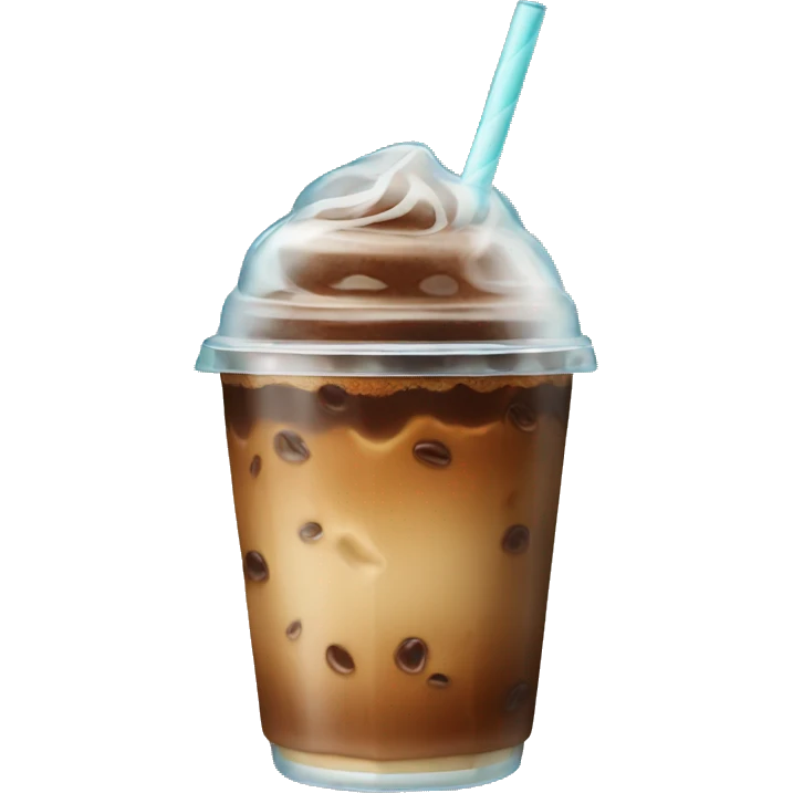 iced coffee emoji