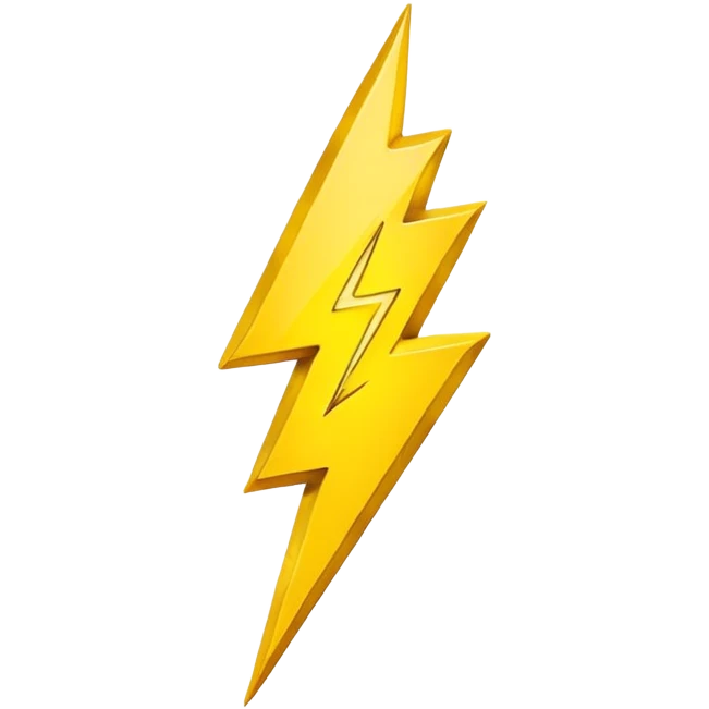 make lightning emoji emoji