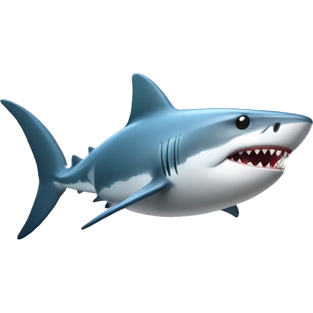 requin avec un chapeau haute forme emoji