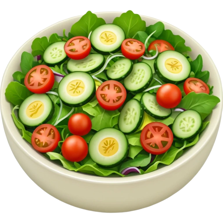 bowl of salad emoji