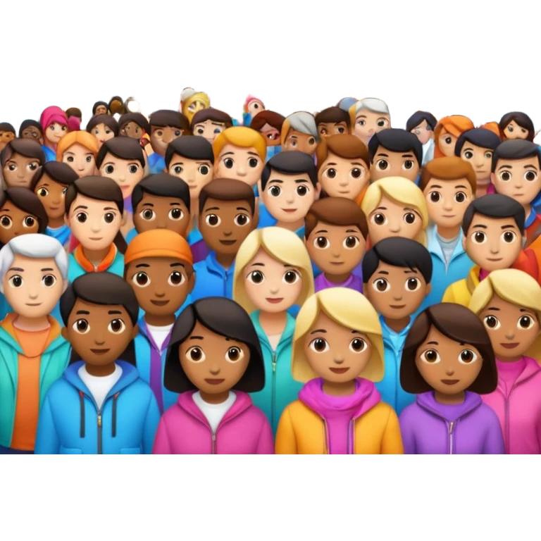 Crowded emoji