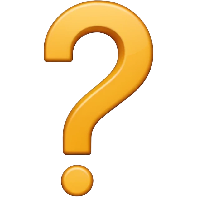 Point de interrogation emoji