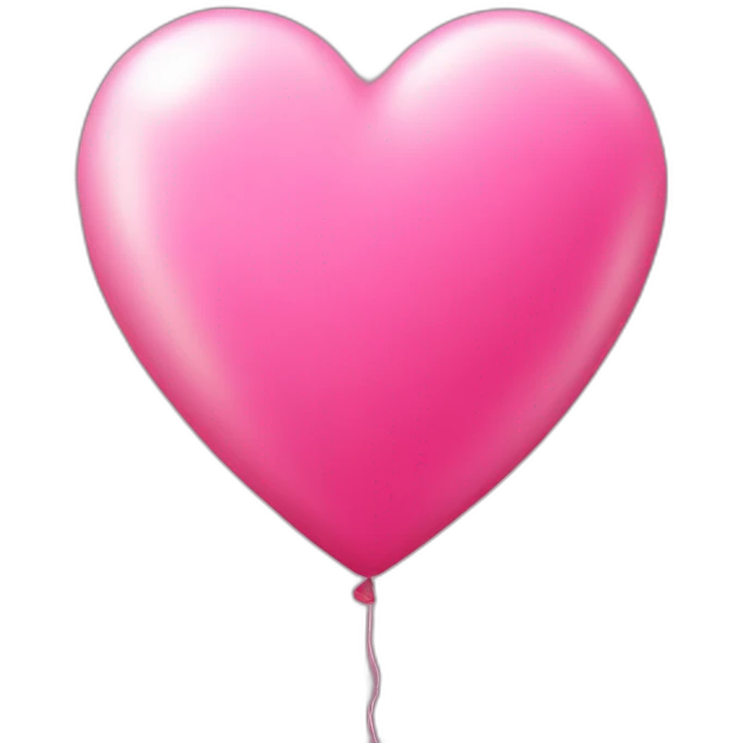 heart balloon emoji