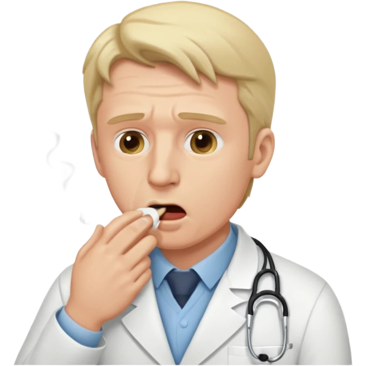 Dr Ben Thomson cough  emoji