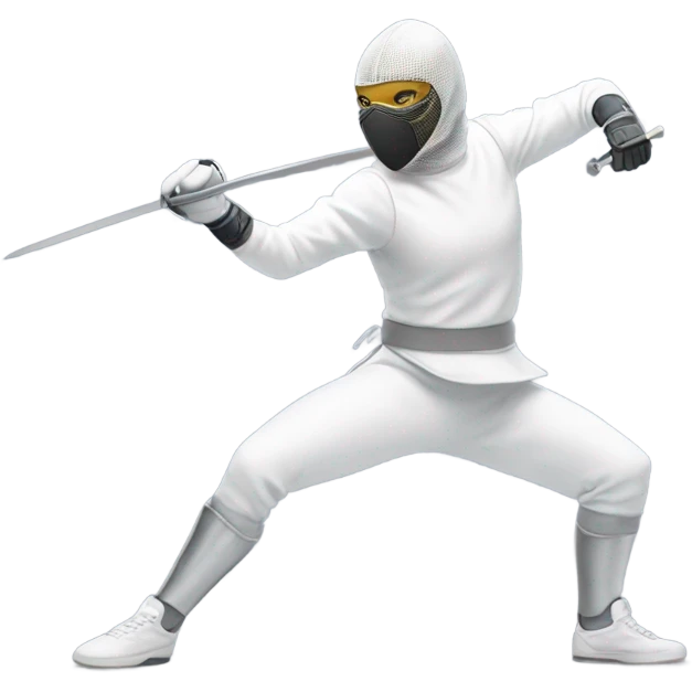 Sabre fencer emoji