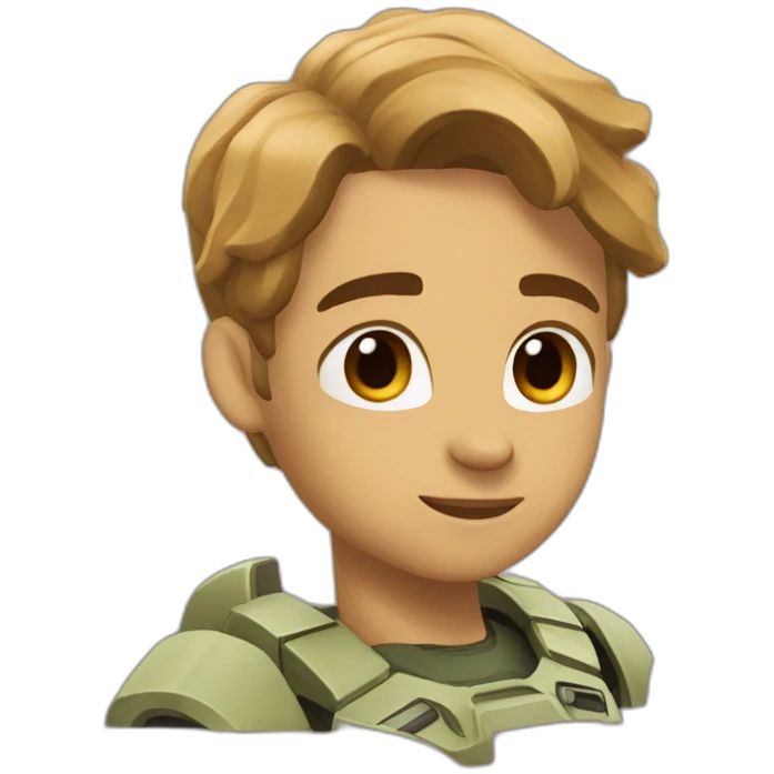 I love you from halo major emoji