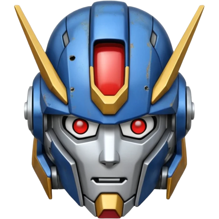 Gundam head emoji