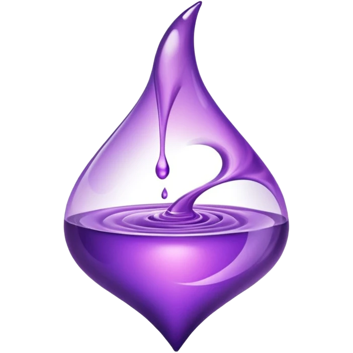 Purple love elixir emoji