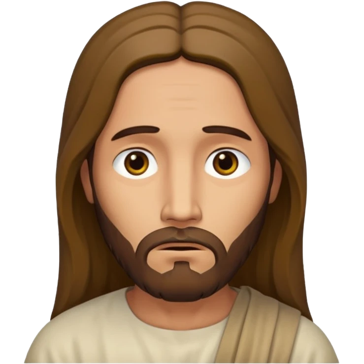 grieving jesus emoji emoji