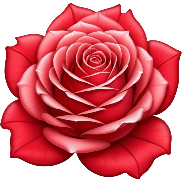 frozen rose emoji