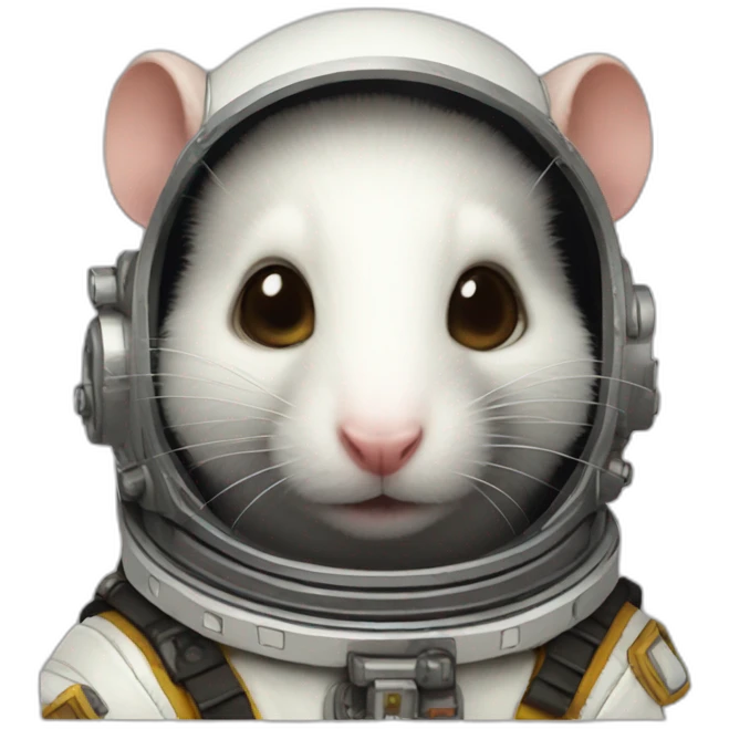 astronaut Warhammer rat emoji