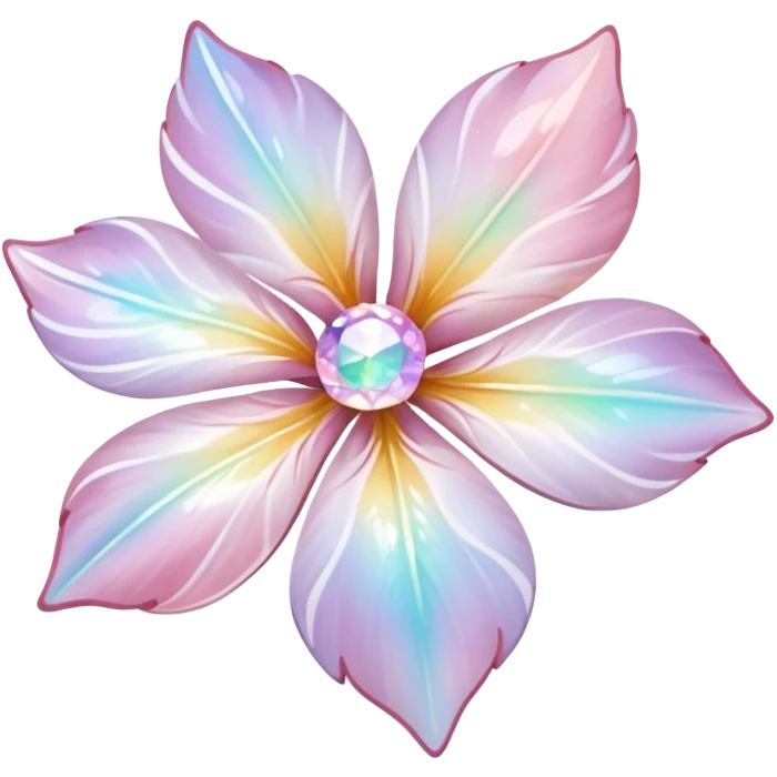Multicolored divine sparkly marble Sakura shiny ethereal pastel iridescent light pale cute adorable pretty feminine elegant realistic floral exotic Falvie-Fionbri-fursona, full body emoji