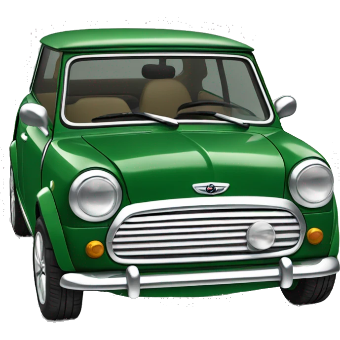 MINI COOPER green emoji