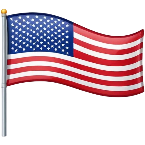 Upside down American Flag emoji