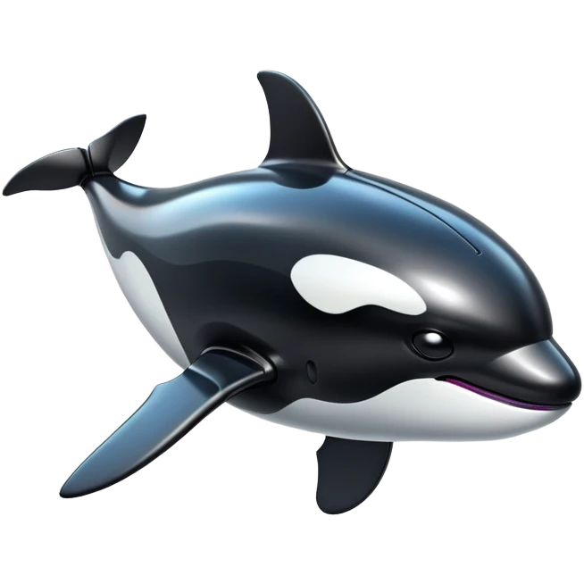 cyberpunk orca robot emoji