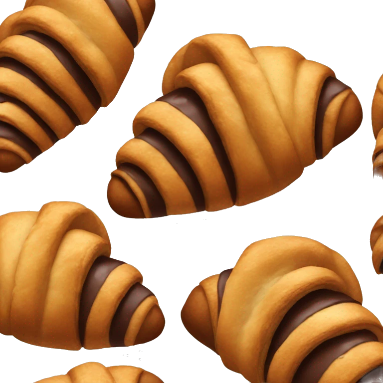 chocolate croissant emoji