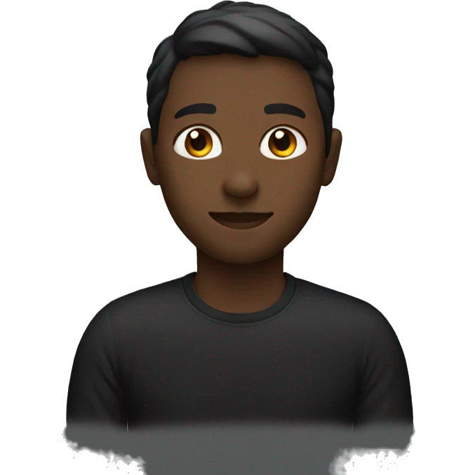 black long sleeve without people emoji