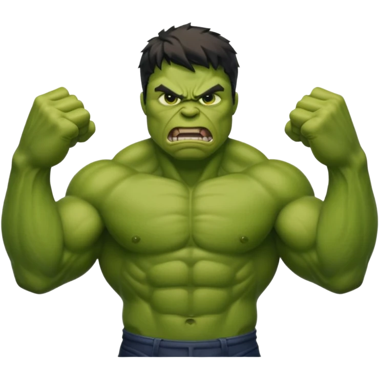 Hulk  emoji  attitude  emoji