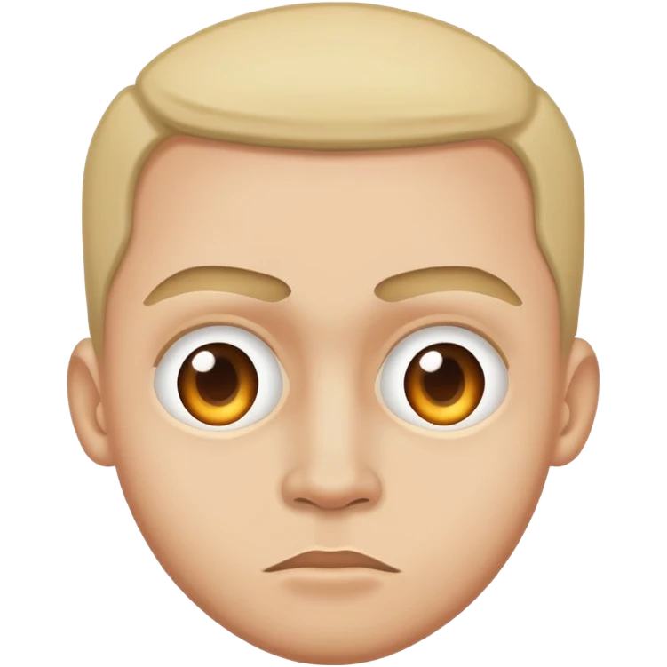 Cross-eyed hooligan emoji